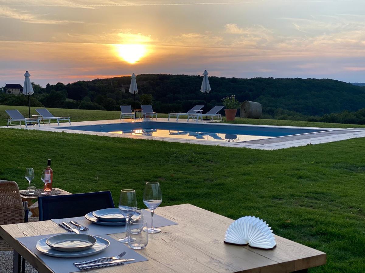 Domaine De Cazal - Chambres D'Hotes Avec Piscine Au Coeur De 26 Hectares De Nature Preservee Saint-Cyprien  Exterior foto